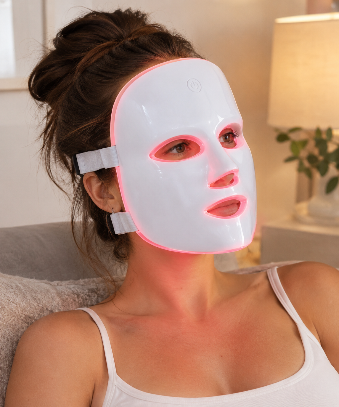 Máscara Facial LED 7 Colores | Terapia de Luz para el Cuidado de la Piel